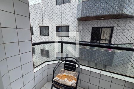 Varanda de apartamento para alugar com 1 quarto, 60m² em Cidade Ocian, Praia Grande