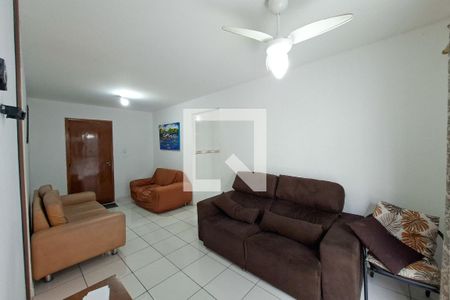 Sala de apartamento para alugar com 1 quarto, 60m² em Cidade Ocian, Praia Grande