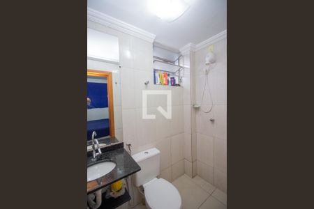 Banheiro da Suíte de apartamento à venda com 3 quartos, 133m² em Cabral, Contagem