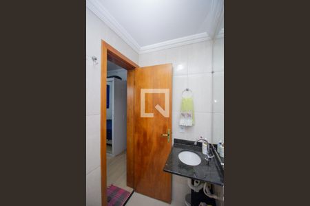 Banheiro da Suíte de apartamento à venda com 3 quartos, 133m² em Cabral, Contagem