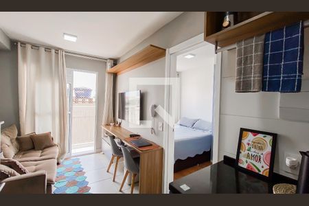 Sala de apartamento à venda com 1 quarto, 30m² em Vila Ré, São Paulo