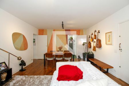 Sala de Estar e Jantar de apartamento à venda com 2 quartos, 103m² em Pinheiros, São Paulo