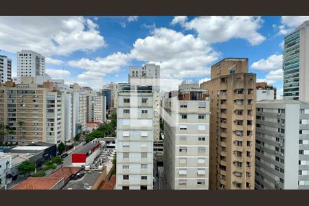 Vista da Sala de apartamento para alugar com 3 quartos, 98m² em Jardim Paulista, São Paulo