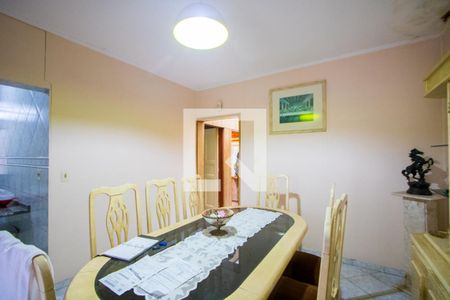 Sala de jantar de casa à venda com 3 quartos, 100m² em Campestre, Santo André