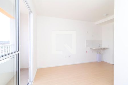 Quarto / Cozinha de apartamento para alugar com 1 quarto, 20m² em Vila Santana, São Paulo