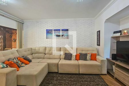 Sala de apartamento para alugar com 3 quartos, 126m² em Balneario Guarujá, Guarujá