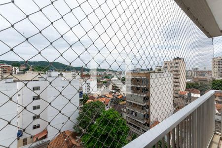 Varanda da Sala de apartamento para alugar com 3 quartos, 104m² em Andaraí, Rio de Janeiro