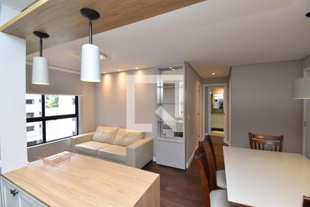 Sala de apartamento para alugar com 2 quartos, 56m² em Santo Inácio, Curitiba