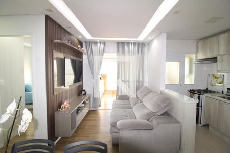 Sala / Cozinha de apartamento à venda com 2 quartos, 58m² em Vila Dom Pedro Ii, São Paulo