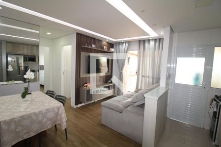 Sala / Cozinha de apartamento à venda com 2 quartos, 58m² em Vila Dom Pedro Ii, São Paulo