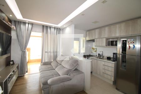 Sala / Cozinha de apartamento à venda com 2 quartos, 58m² em Vila Dom Pedro Ii, São Paulo