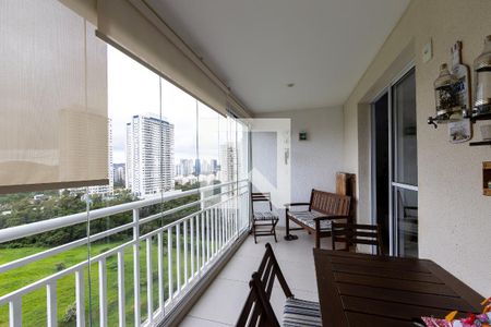 Varanda de apartamento para alugar com 3 quartos, 105m² em Jardim Tupanci, Barueri