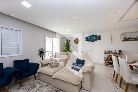 Sala de apartamento para alugar com 3 quartos, 105m² em Jardim Tupanci, Barueri