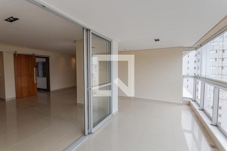 Varanda na Sala de apartamento para alugar com 4 quartos, 170m² em Santo Agostinho, Belo Horizonte