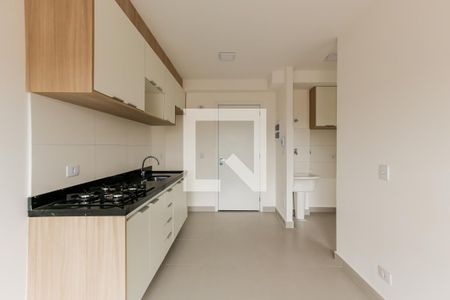 Sala / Cozinha de apartamento para alugar com 1 quarto, 30m² em Quitaúna, Osasco