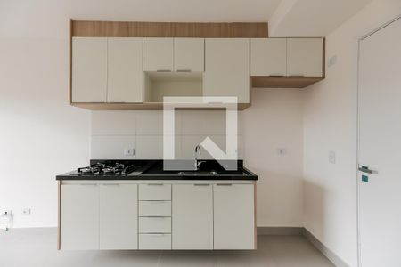 Sala / Cozinha de apartamento para alugar com 1 quarto, 30m² em Quitaúna, Osasco