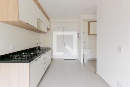 Sala / Cozinha de apartamento para alugar com 1 quarto, 30m² em Quitaúna, Osasco
