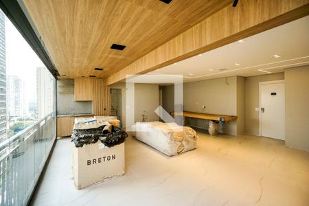 Sala varanda e cozinha de apartamento à venda com 2 quartos, 106m² em Tatuapé, São Paulo