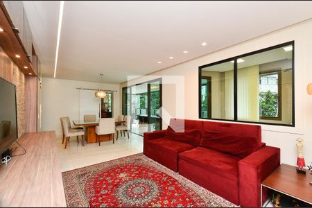 Sala 2 ambientes de apartamento à venda com 4 quartos, 167m² em Sion, Belo Horizonte