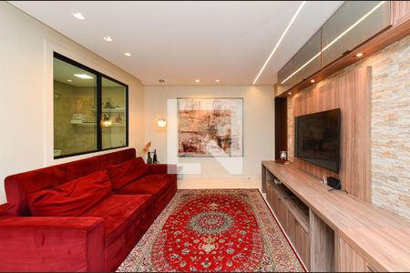 Sala 2 ambientes de apartamento à venda com 4 quartos, 167m² em Sion, Belo Horizonte