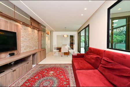 Sala 2 ambientes de apartamento à venda com 4 quartos, 167m² em Sion, Belo Horizonte