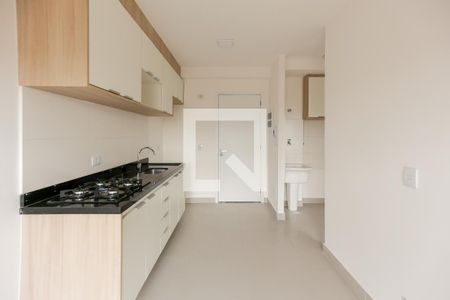 Sala / Cozinha de apartamento para alugar com 1 quarto, 30m² em Quitaúna, Osasco