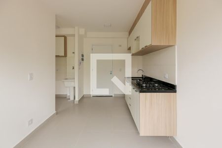 Sala / Cozinha de apartamento para alugar com 1 quarto, 30m² em Quitaúna, Osasco
