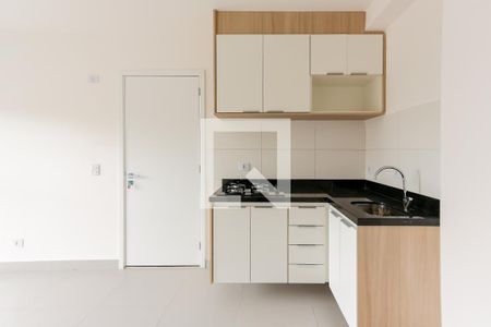 Sala / Cozinha de apartamento para alugar com 1 quarto, 32m² em Quitaúna, Osasco