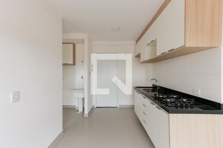Sala / Cozinha de apartamento para alugar com 1 quarto, 30m² em Quitaúna, Osasco