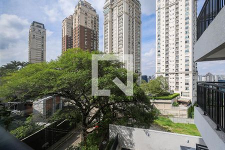 Vista da Sala de apartamento para alugar com 2 quartos, 40m² em Cidade Jardim, São Paulo