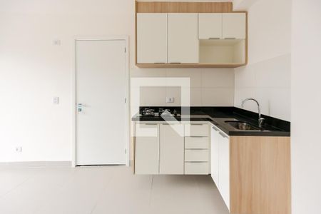 Sala / Cozinha de apartamento para alugar com 1 quarto, 32m² em Quitaúna, Osasco