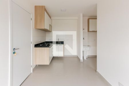 Sala / Cozinha de apartamento para alugar com 1 quarto, 32m² em Quitaúna, Osasco