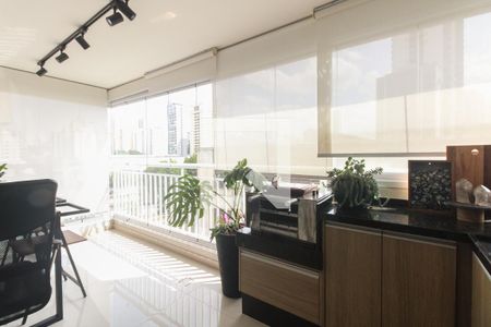 Varanda  de apartamento à venda com 2 quartos, 63m² em Tatuapé, São Paulo