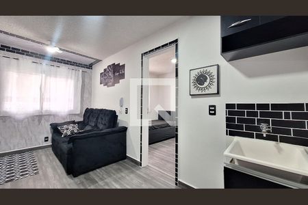 Sala/Cozinha/área de serviço  de apartamento para alugar com 1 quarto, 25m² em Parque Industrial Tomas Edson, São Paulo