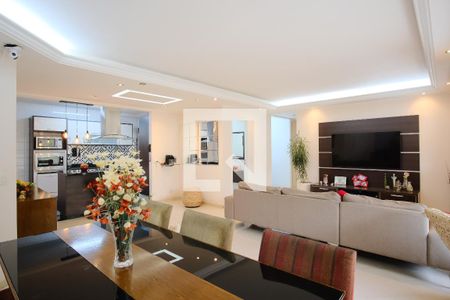 Sala de apartamento para alugar com 3 quartos, 122m² em Tatuapé, São Paulo