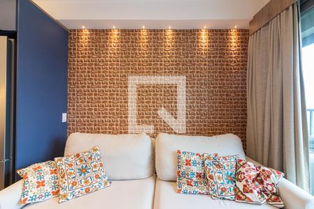 Sala de apartamento para alugar com 1 quarto, 61m² em Indianópolis, São Paulo