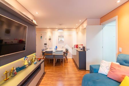 Sala  de apartamento à venda com 3 quartos, 91m² em Industrial Autonomistas, Osasco