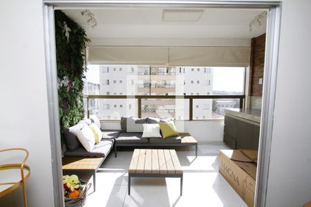 Varanda da Sala de apartamento para alugar com 4 quartos, 105m² em Buritis, Belo Horizonte