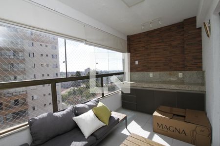 Varanda da Sala de apartamento para alugar com 4 quartos, 105m² em Buritis, Belo Horizonte