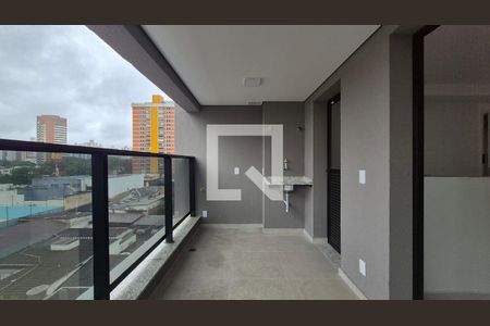 Sala de apartamento à venda com 2 quartos, 60m² em Jardim, Santo André