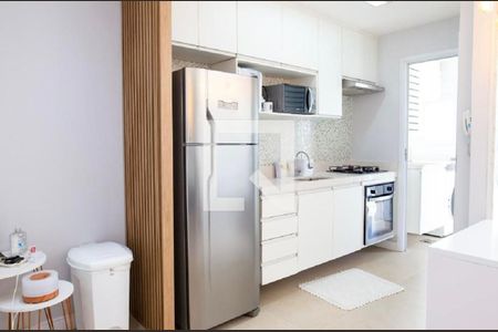 Cozinha de apartamento à venda com 3 quartos, 75m² em Campestre, Santo André