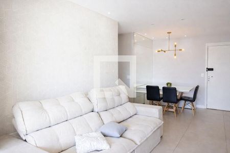 Sala de apartamento à venda com 3 quartos, 75m² em Campestre, Santo André