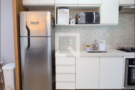 Cozinha de apartamento à venda com 3 quartos, 75m² em Campestre, Santo André