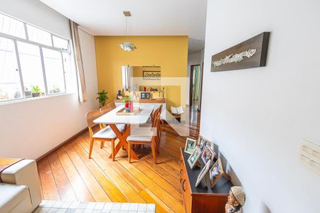 sala de apartamento à venda com 3 quartos, 96m² em Liberdade, Belo Horizonte