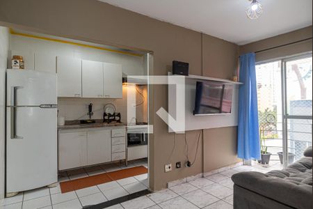 Sala de apartamento à venda com 1 quarto, 32m² em Bela Vista, São Paulo