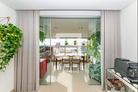 Varanda da Sala de apartamento à venda com 3 quartos, 112m² em Buritis, Belo Horizonte