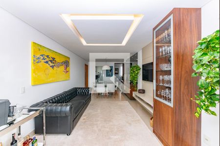 Sala de apartamento à venda com 3 quartos, 112m² em Buritis, Belo Horizonte