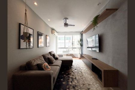 Sala de apartamento à venda com 3 quartos, 100m² em Copacabana, Rio de Janeiro