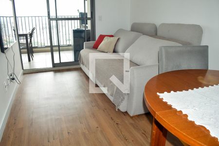 Sala de apartamento para alugar com 3 quartos, 79m² em Chácara Seis de Outubro, São Paulo