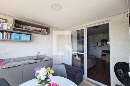 Varanda gourmet de apartamento à venda com 2 quartos, 59m² em Vila Ema, São Paulo